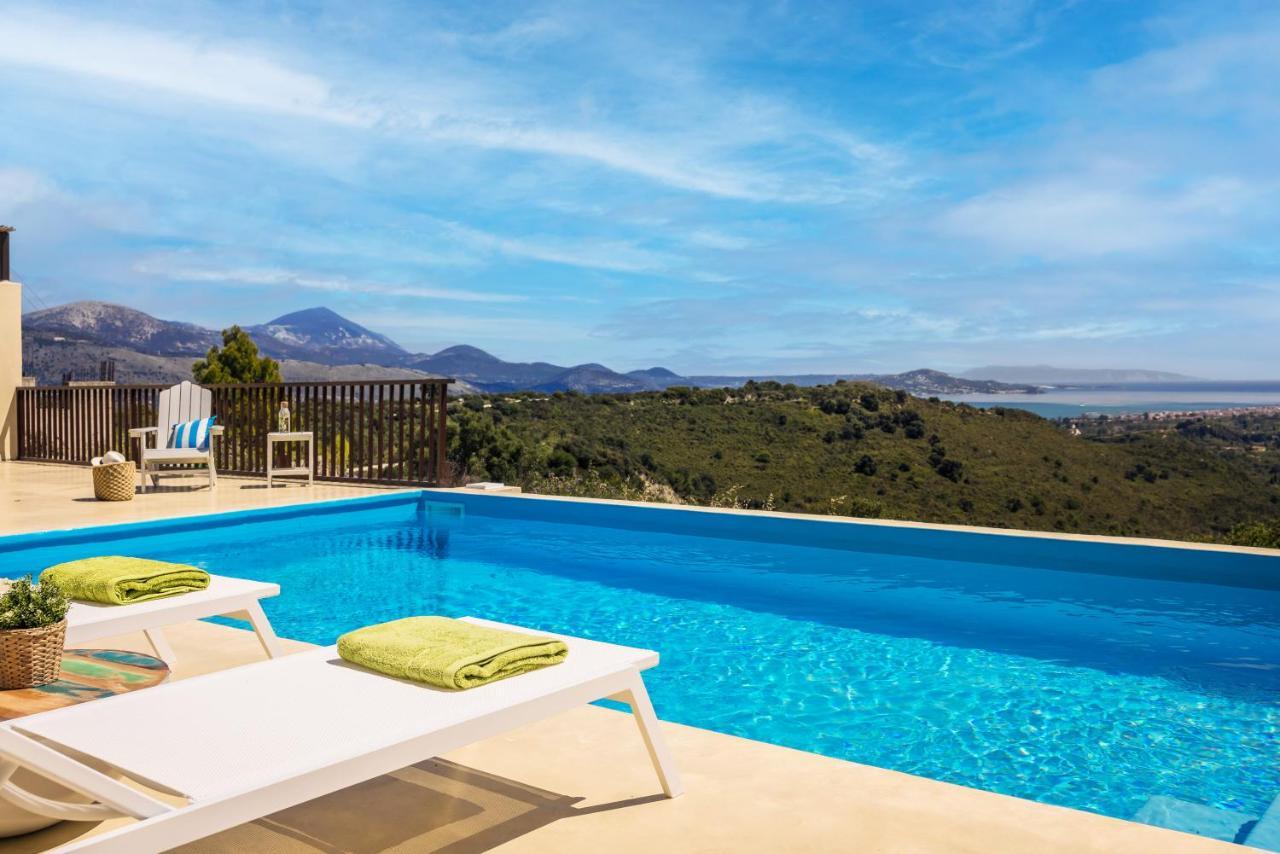 Akrolithos Villas Kouvalata ภายนอก รูปภาพ