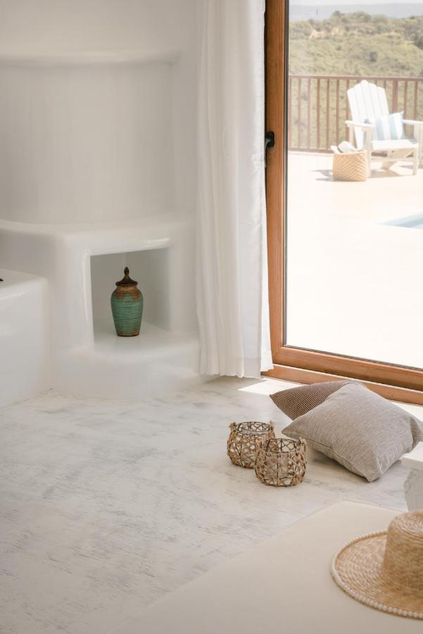 Akrolithos Villas Kouvalata ภายนอก รูปภาพ