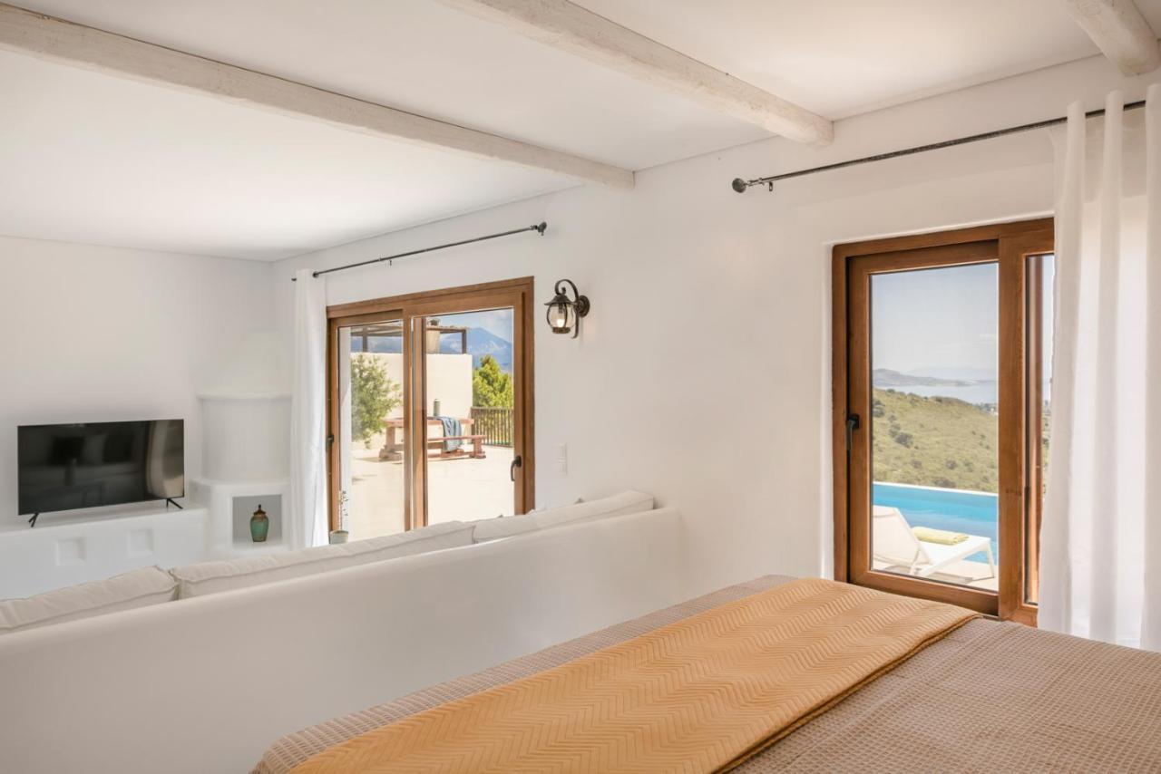 Akrolithos Villas Kouvalata ภายนอก รูปภาพ