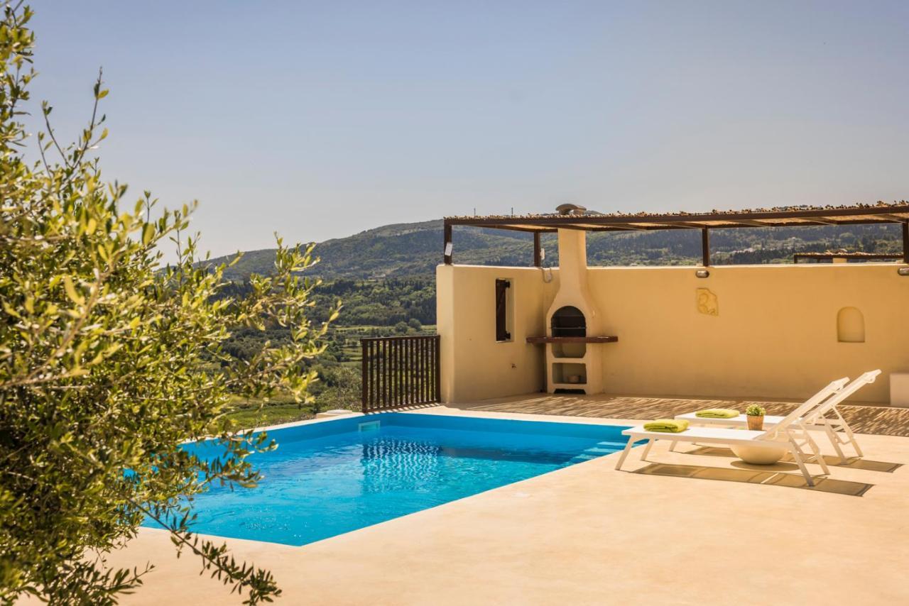 Akrolithos Villas Kouvalata ภายนอก รูปภาพ