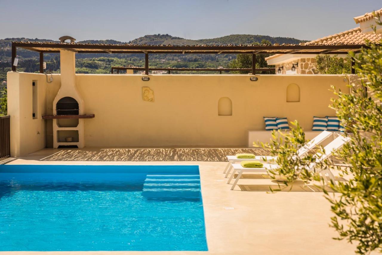 Akrolithos Villas Kouvalata ภายนอก รูปภาพ