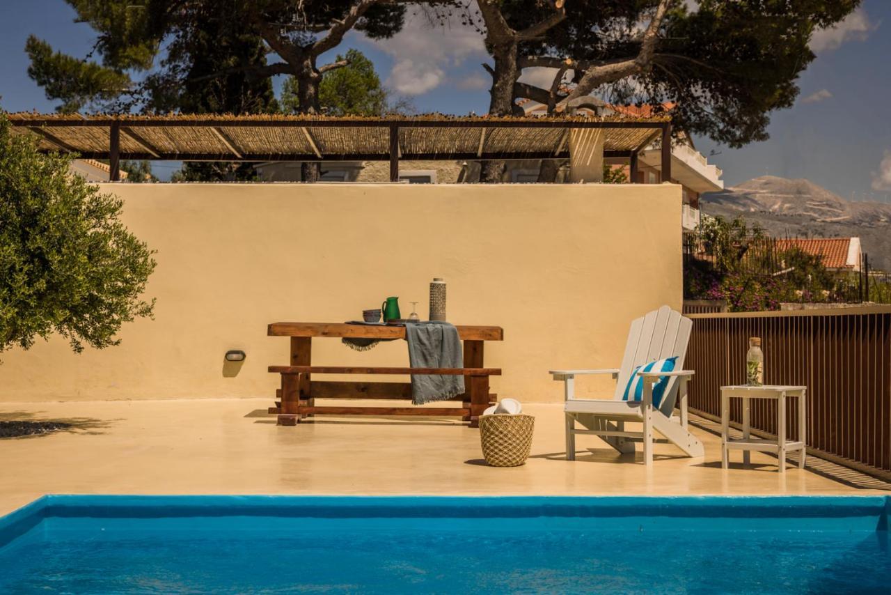 Akrolithos Villas Kouvalata ภายนอก รูปภาพ